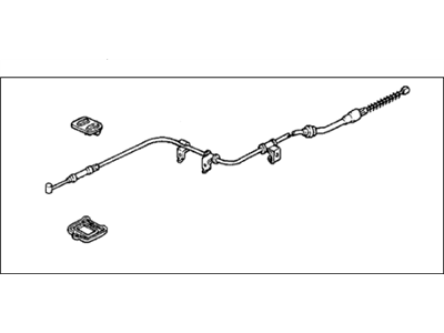 Honda 47560-SH5-033 Wire A, Driver Side Parking Brake