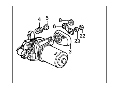 Honda 76505-SH3-A01