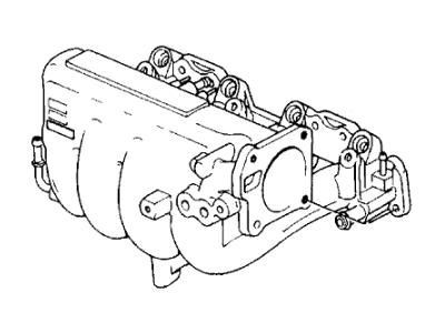 1988 Honda Civic Intake Manifold - 17100-PM6-000