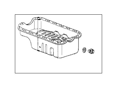 Honda 11200-PM1-000 Pan, Oil