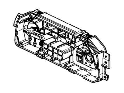 1991 Honda Civic Instrument Cluster - 78110-SH3-A71
