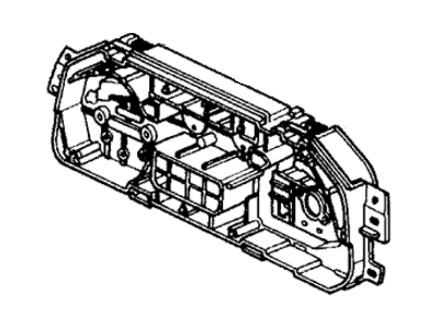 1990 Honda Civic Instrument Cluster - 78110-SH3-A71