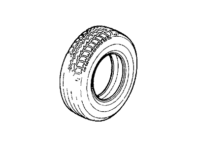 1991 Honda CRX Tire - 42751-GYR-022