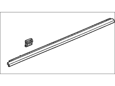 Honda 72410-S5P-A00 Molding Assy., R. Door