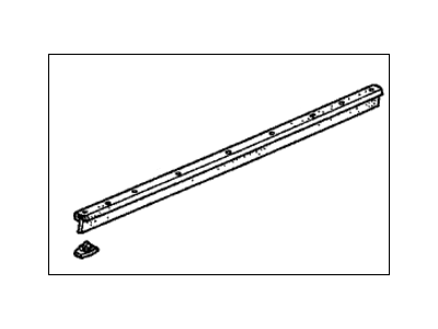 Honda 72435-S5P-A01 Seal, FR. Door Sill (Lower)