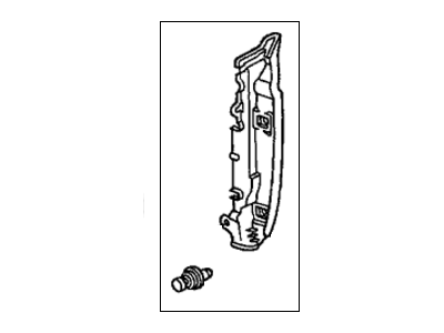 Honda 74155-S5A-000 Fairing, L. FR. Fender