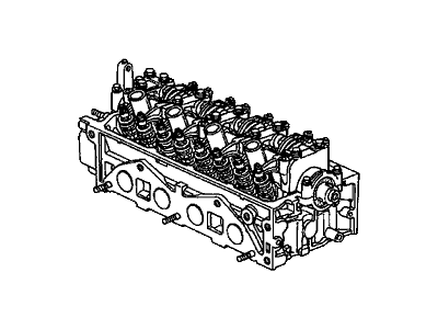 2002 Honda Civic Cylinder Head - 10003-PMP-A01