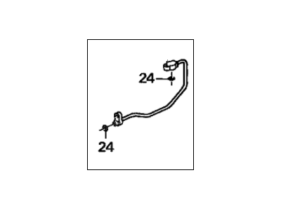 Honda 80331-S5D-A11 Pipe, Condenser