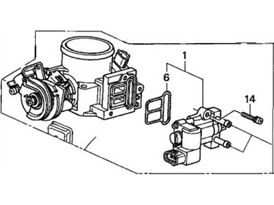 Honda 16400-PLR-A04