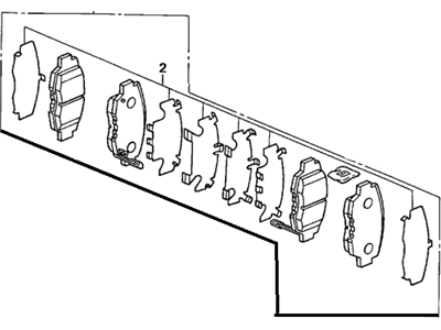 Honda 45022-S5D-405