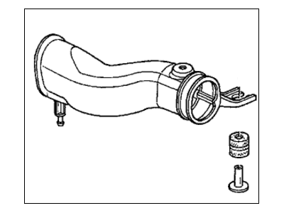 Honda 17243-PLC-000 Tube Assembly B, Air Inlet