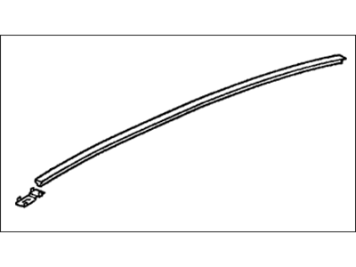 Honda 74316-S5P-A00 Molding Assy., L. Roof