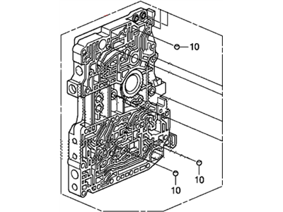 Honda 27000-RZ2-000 Body Assembly, Main Valve