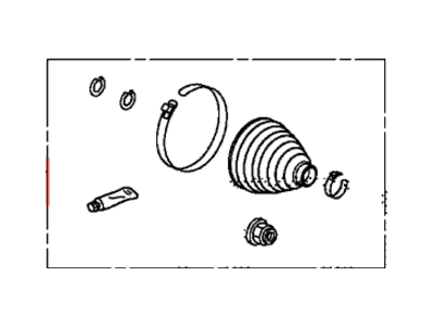 Honda 44017-SNE-A21 Boot Set, Inboard (Gkn)