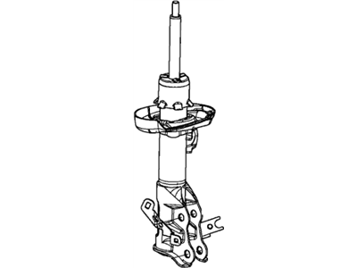 Honda 51621-TR0-A03 Shock Absorber Unit, Left Front