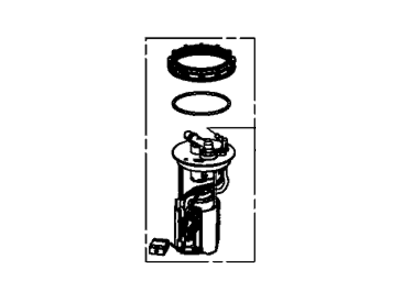 Honda 17045-TR0-A50 Module Assembly, Fuel Pump