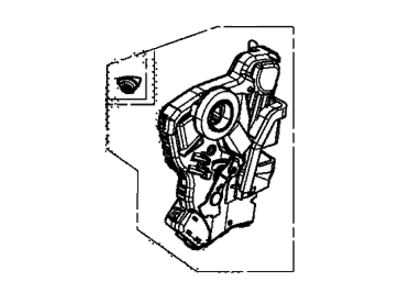 Honda 72150-TR3-A01 Latch Assembly, Left Front Door Manual