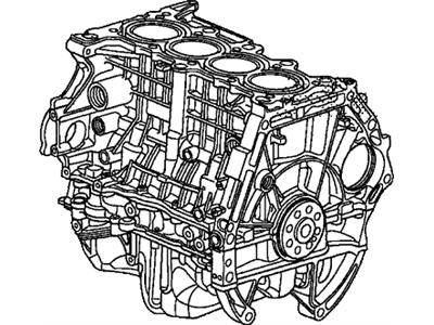 Honda 10002-R1A-U00 General Assy., Cylinder Block