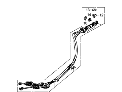 Honda 54310-TR4-A02 Wire, Change