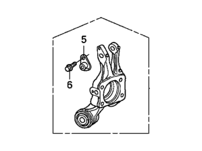 Honda 52210-TR3-A00 Knuckle, Passenger Side