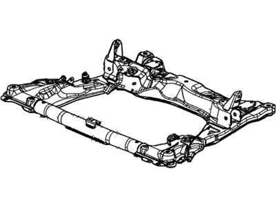 Honda 50200-TR7-A01 Sub-Frame, Front