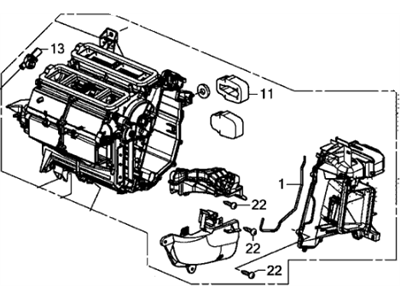 Honda 79106-TR3-Y01