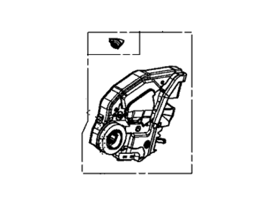 Honda 72610-TR0-A11 Latch Assembly, Right Rear Door Power