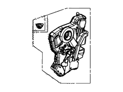 Honda 72110-TR3-A01 Latch Assembly, Right Front Door Manual