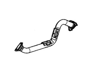 Honda 18210-TR6-A01 Pipe A, Exhuast