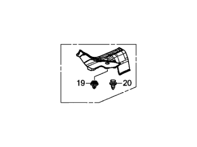 Honda 84261-TR3-A02ZE Garn Assy*NH167L*