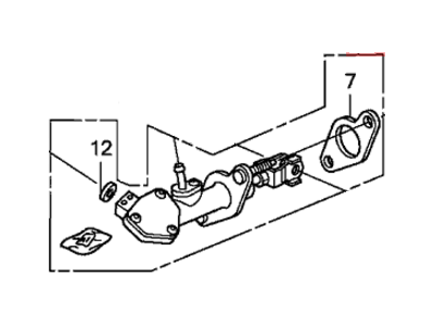 Honda 46925-TA0-A02 M/C Assembly, Clutch