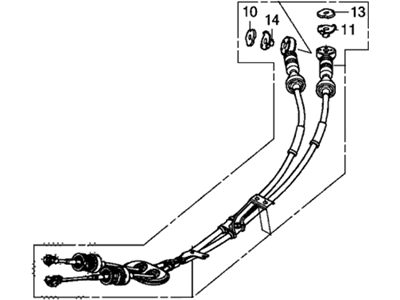 Honda 54310-TR0-A02 Wire, Change