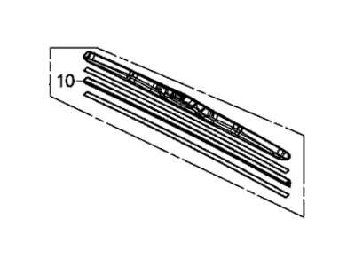 Honda 76630-TR0-A02 Blade, Windshield Wiper (575Mm)