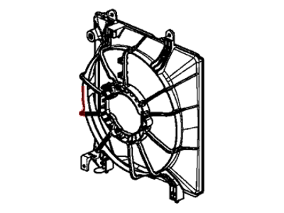 Honda 19015-R1A-A02 Shroud