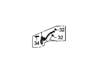 2012 Honda Civic Hydraulic Hose - 01466-TR0-A51