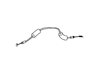 Honda 72631-T0A-A11 Cable, Rear Ins Hand