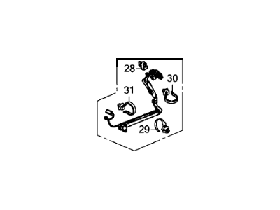 Honda 32104-T0A-A20 Sub-Wire, Console