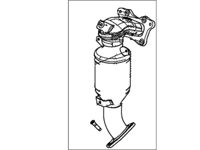 Honda 18190-5X6-J00 Converter Complete, Pr