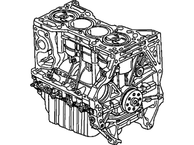 Honda 10002-R5A-A00 General Assy., Cylinder Block (DOT)