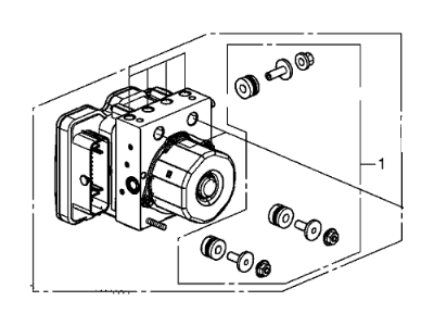 Honda CR-V ABS Control Module - 57111-T0G-A13