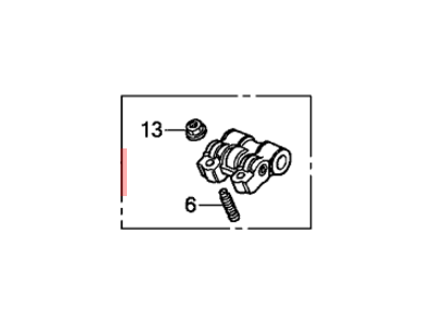 Honda 14620-R40-A00 Arm Assembly, Rocker