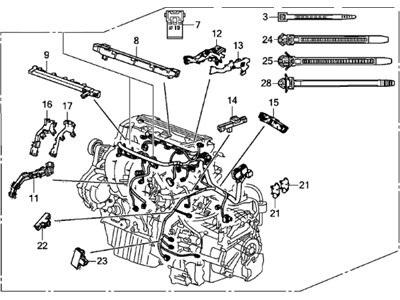 Honda 32110-R5A-A50