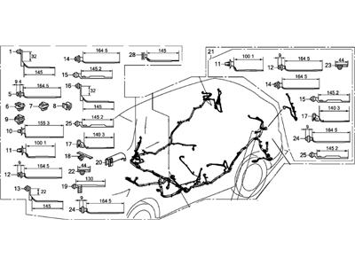 Honda 32140-T1W-A30