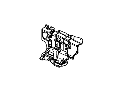 Honda 74251-T1W-A00 Insulator, Dashboard