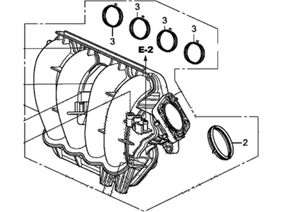 Honda 17100-R40-A00