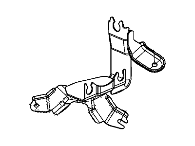 Honda 57115-T0A-A00 Bracket, Modulator