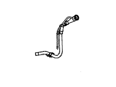 Honda 17660-T0A-A01 Pipe Complete, Fuel Filler