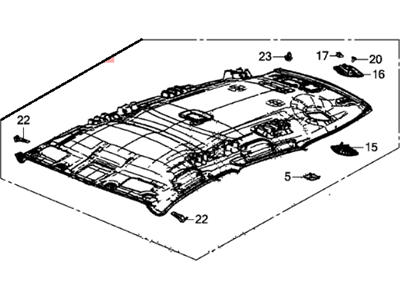 Honda 83200-T0G-A01ZA