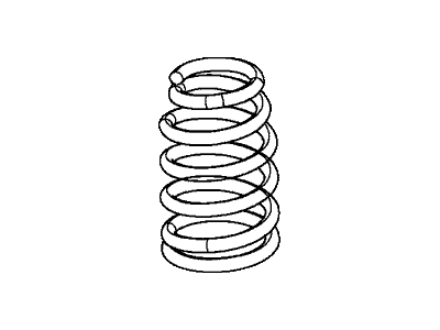 Honda 52441-T1W-A31 Spring, Rear