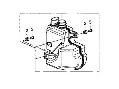 Honda 17230-R5A-A10 Chamber Assy., Resonator